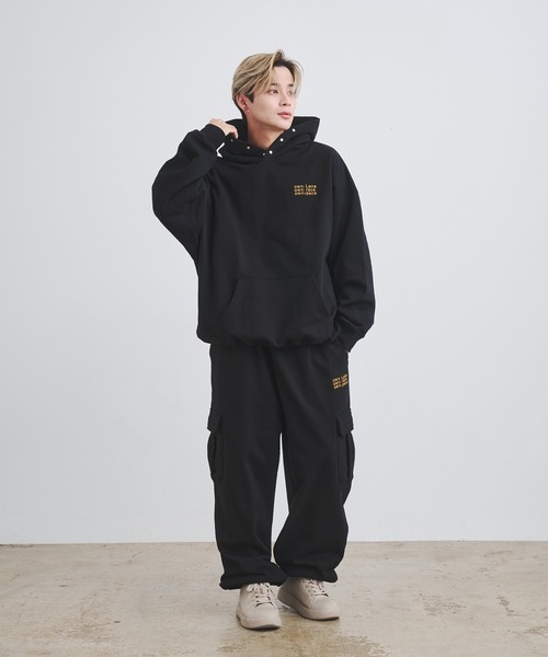 セール】かつや - スナップボタンフーディー - made in INTER FACTORY