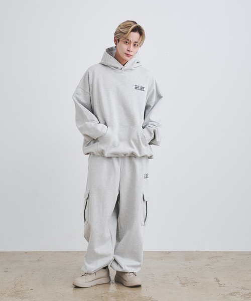 INTER FACTORY（インターファクトリー）の「かつや - スナップボタンフーディー - made in INTER FACTORY（パーカー・メンズ・ブラック/ブルー/グレー・LARGE/MEDIUM）」の8枚目の写真