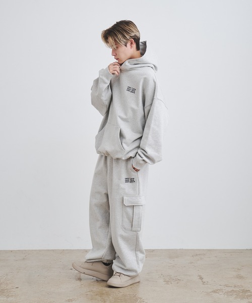 INTER FACTORY（インターファクトリー）の「かつや - スナップボタンフーディー - made in INTER FACTORY（パーカー・メンズ・ブラック/ブルー/グレー・LARGE/MEDIUM）」の11枚目の写真