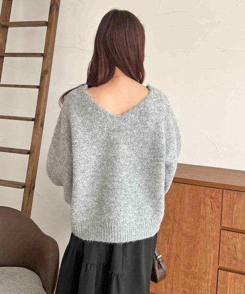 apres jour clair(アプレジュールクレア)の「【apres jour clair】袖ボリュームニット【ZOZOTOWN限定アイテム】(ニット/セーター・レディース・アイボリー/グレー/オレンジ系その他/ベージュ系その他・フリー/X-LARGE)」の17枚目の写真