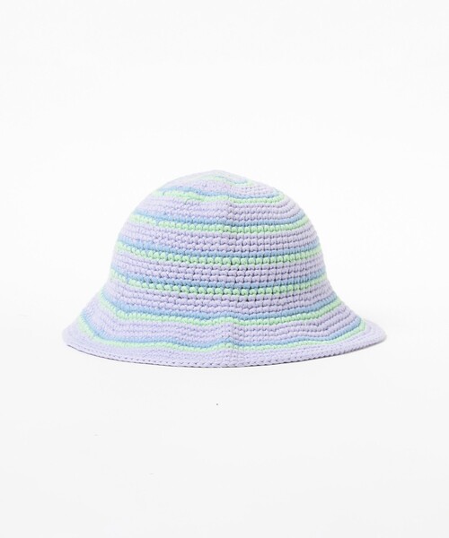 B:MING by BEAMS(ビーミングバイビームス)の「クロシェ ハット(ハット・キッズ・ブルー/パープル・ONE SIZE)」の12枚目の写真