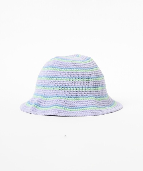 B:MING by BEAMS(ビーミングバイビームス)の「クロシェ ハット(ハット・キッズ・ブルー/パープル・ONE SIZE)」の13枚目の写真