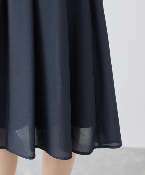 ROPE' PICNIC(ロペピクニック)の「着丈が選べるギャザースカート(スカート・レディース・ネイビー/キナリ/ピンク・T38/38)」の11枚目の写真