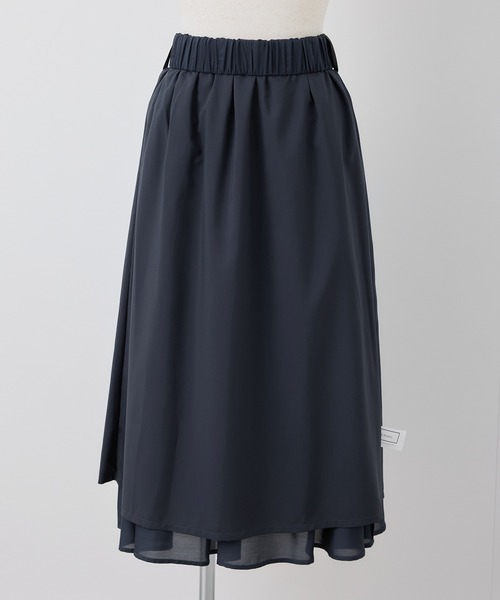 ROPE' PICNIC(ロペピクニック)の「着丈が選べるギャザースカート(スカート・レディース・ネイビー/キナリ/ピンク・T38/38)」の9枚目の写真