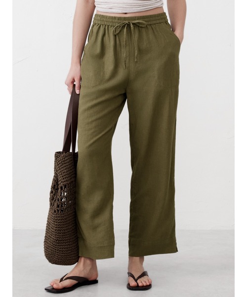 セール】BANANA REPUBLIC FACTORY STORE リネンブレンドプルオン
