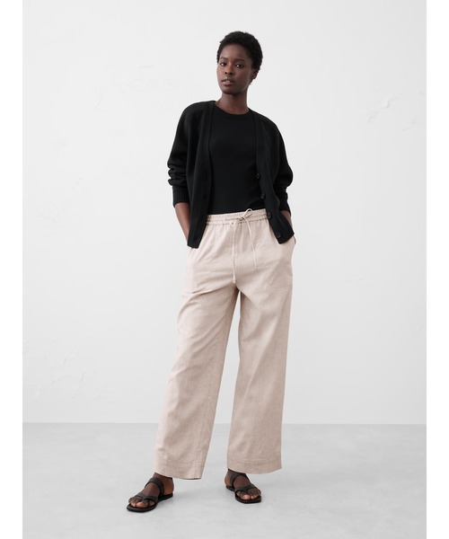 BANANA REPUBLIC FACTORY STORE リネンブレンドプルオン