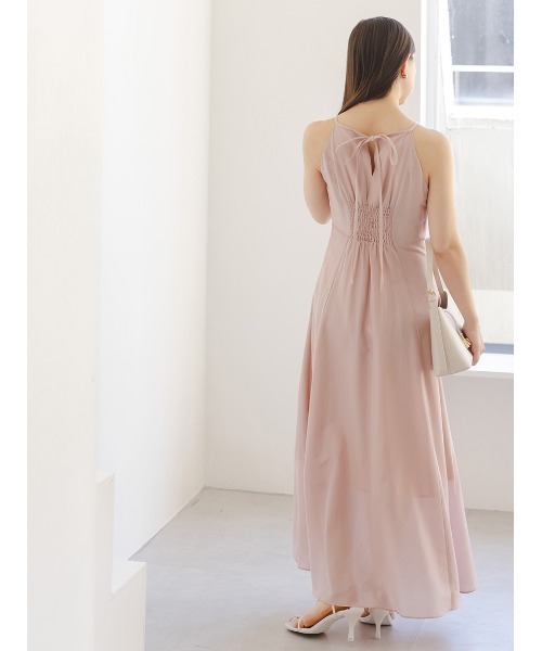 スナイデル♡スラブニットキャミワンピース新品未使用 セール】スラブニットセットシアーワンピース（ワンピース