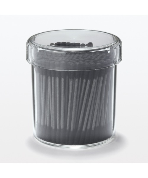 無印良品(ムジルシリョウヒン)の「スパイラルタイプ綿棒(リフィル) 黒/200本入(その他ボディ・ヘアケア・レディース・その他・FREE)」の3枚目の写真