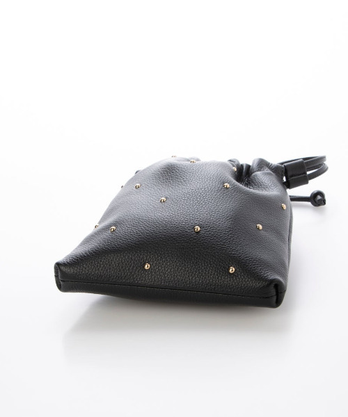 セール】ペルケ perche / 牛革スタッズ・パラコード2wayドロスト