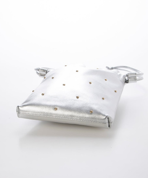 セール】ペルケ perche / 牛革スタッズ・パラコード2wayドロスト