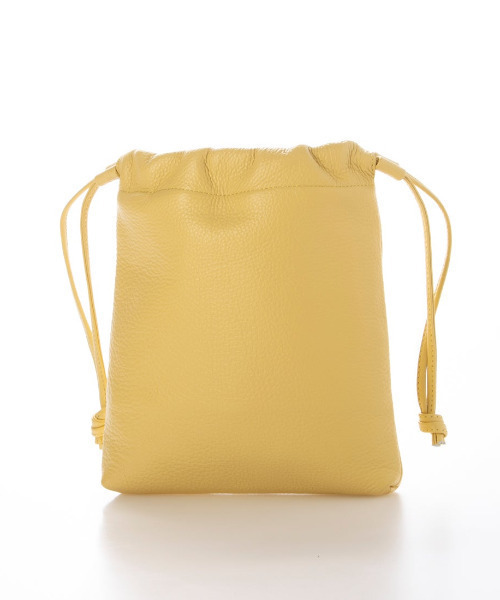 perche(ペルケ)の「ペルケ perche / 牛革スタッズ・パラコード2wayドロストショルダー(ショルダーバッグ・レディース・イエロー/シルバー/ブラック・FREE)」の11枚目の写真