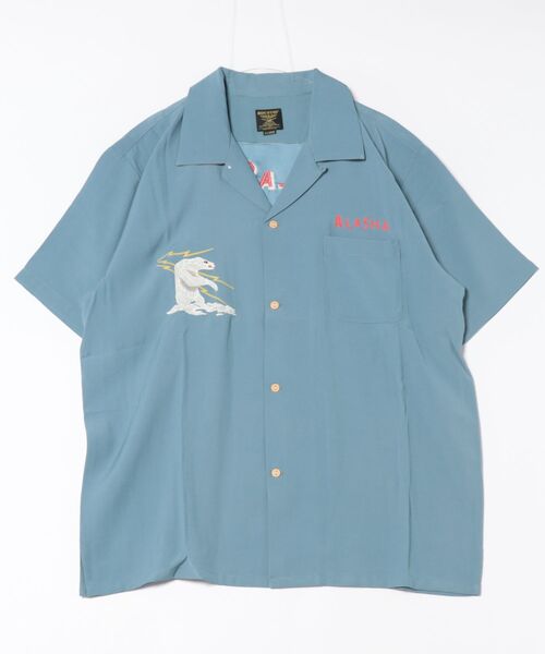 セール】HOUSTON / SOUVENIR SHIRT（ALASKA） / 41183（シャツ