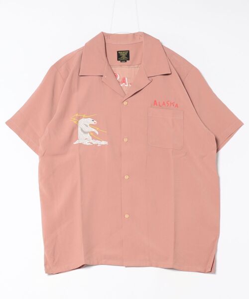 ブラウス シャツ HOUSTON / SOUVENIR SHIRT（ALASKA） / 41183 レディース メンズ セール】HOUSTON / SOUVENIR SHIRT（ALASKA） / 41183（シャツ