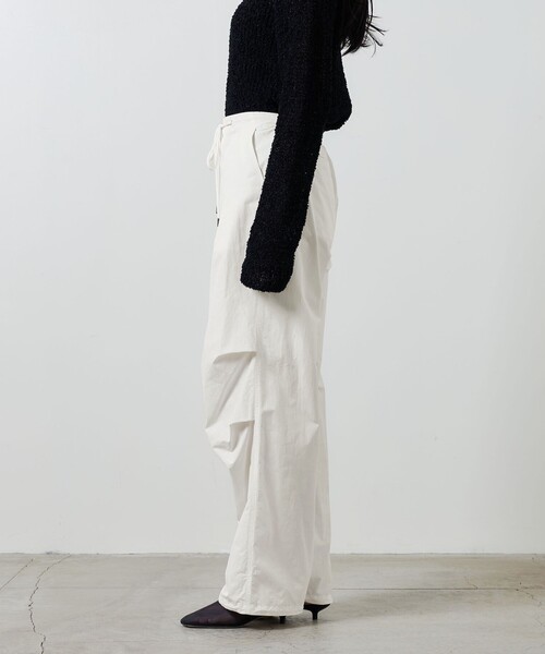 MARW UNITED ARROWS＞パラシュート パンツ WHITE（その他パンツ