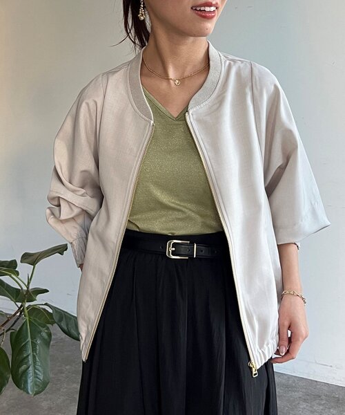 Chez toi(シェトワ)の「前後2WAYラメタンク(キャミソール・レディース・ブラック/オフホワイト/ライトグレー/グリーン・FREE)」の20枚目の写真