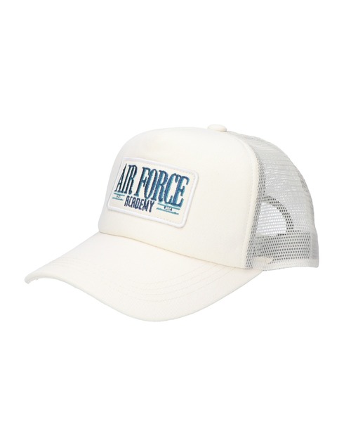 MAISON mou(メゾンムー)の「【AVIREX/アヴィレックス】AX EX AIRFORCE CANVAS MESHCAP キャンバスメッシュキャップ(キャップ・レディース・ブラック/ネイビー/ホワイト・FREE)」の6枚目の写真