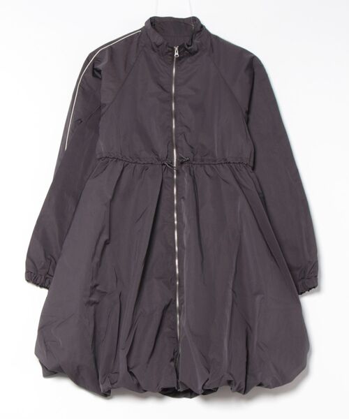 STYLEBLOCK（スタイルブロック）の「TNタフタトラックバルーンミニワンピース（ワンピース・レディース・ベージュ/ホワイト系その他/カーキ/チャコールグレー・M）」の5枚目の写真