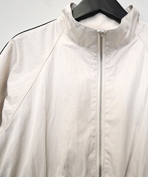 STYLEBLOCK（スタイルブロック）の「TNタフタトラックバルーンミニワンピース（ワンピース・レディース・ベージュ/ホワイト系その他/カーキ/チャコールグレー・M）」の7枚目の写真