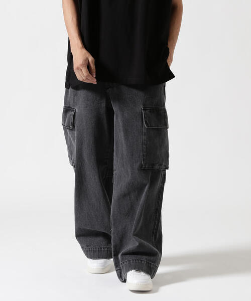 BEAVER（ビーバー）の「B omnivore/ビーオムニボー　DENIM CARGO PANTS（デニムパンツ・メンズ・ブルー/その他4/グレー/ブラック・L/S/M）」の20枚目の写真