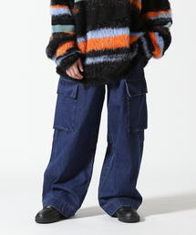 BEAVER | B omnivore/ビーオムニボー　DENIM CARGO PANTS(デニムパンツ)