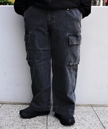 B omnivore/ビーオムニボー DENIM CARGO PANTS