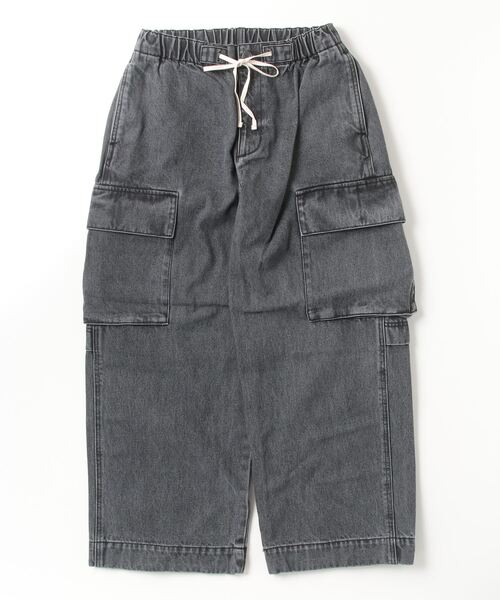 BEAVER（ビーバー）の「B omnivore/ビーオムニボー　DENIM CARGO PANTS（デニムパンツ・メンズ・ブルー/その他4/グレー/ブラック・L/S/M）」の19枚目の写真