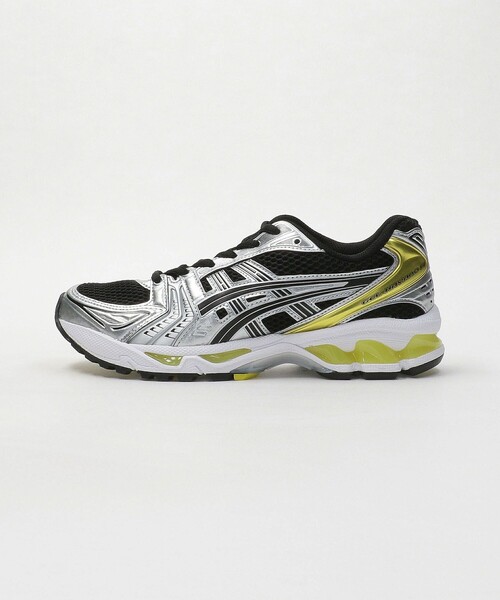 新品asicsスニーカー1073A014ホワイト　ゴールド23センチ ☆ASICS☆(W) Asics Gel-Kayano 14 White Midnight☆関税込