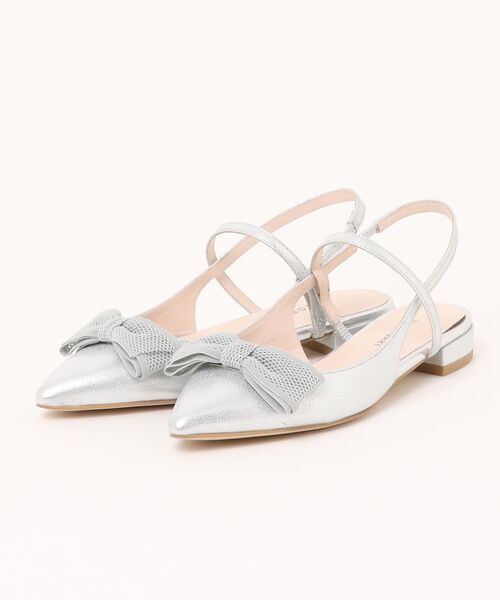 セール】リボンモチーフバックストラップパンプス（パンプス）｜JILL