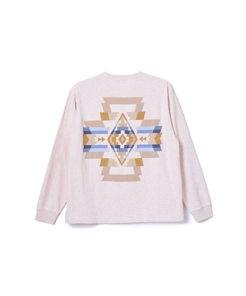 PENDLETON（ペンドルトン）の「バックプリントLS ティ（UNISEX)（Tシャツ/カットソー・メンズ・ピンク/ホワイト系その他2/ブラック系その他2・X-LARGE/LARGE/MEDIUM/SMALL）」の5枚目の写真