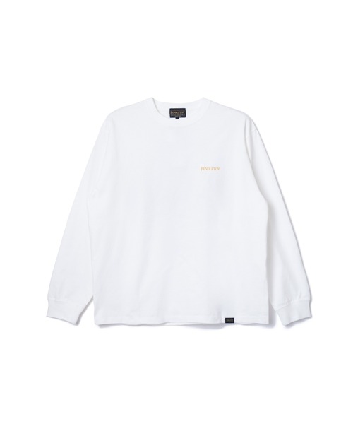 PENDLETON（ペンドルトン）の「バックプリントLS ティ（UNISEX)（Tシャツ/カットソー・メンズ・ピンク/ホワイト系その他2/ブラック系その他2・X-LARGE/LARGE/MEDIUM/SMALL）」の6枚目の写真
