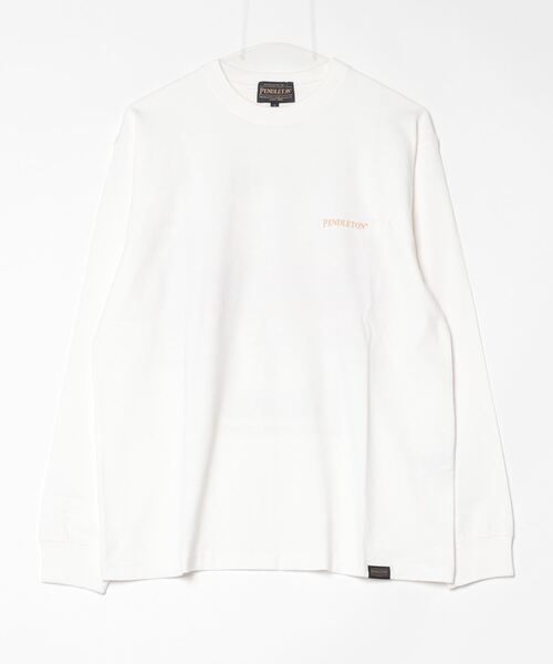 PENDLETON（ペンドルトン）の「バックプリントLS ティ（UNISEX)（Tシャツ/カットソー・メンズ・ピンク/ホワイト系その他2/ブラック系その他2・X-LARGE/LARGE/MEDIUM/SMALL）」の20枚目の写真