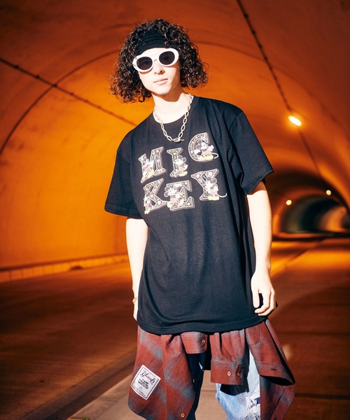 glamb(グラム)の「Short Check Shirt / ショートチェックシャツ(シャツ/ブラウス・メンズ・ブルー/レッド/オレンジ・S/M/L)」の7枚目の写真