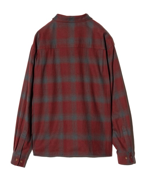 glamb(グラム)の「Short Check Shirt / ショートチェックシャツ(シャツ/ブラウス・メンズ・ブルー/レッド/オレンジ・S/M/L)」の15枚目の写真