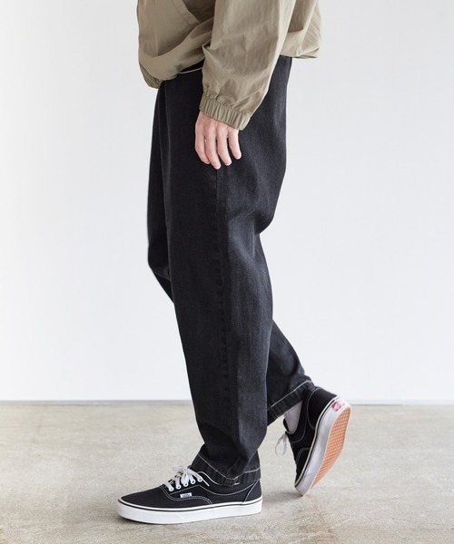 Dickies（ディッキーズ）の「Dickies TCツイルデニムテーパードイージーパンツ（その他パンツ・メンズ・ブラック系/チャコール/ブラック/カーキ/ベージュ/ブルー系・M/LL/L）」の20枚目の写真
