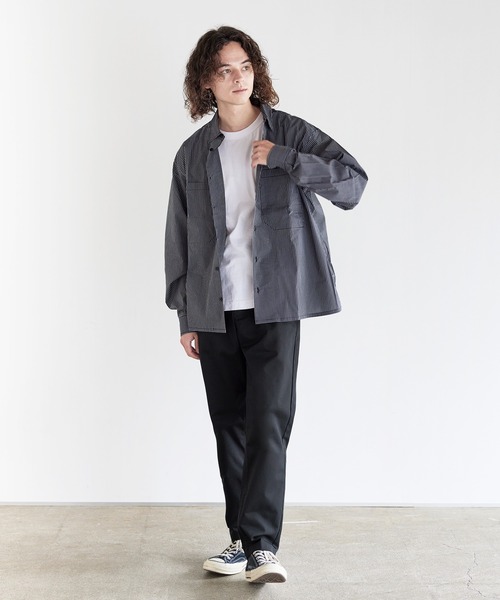 Dickies（ディッキーズ）の「Dickies TCツイルデニムテーパードイージーパンツ（その他パンツ・メンズ・ブラック系/チャコール/ブラック/カーキ/ベージュ/ブルー系・M/LL/L）」の16枚目の写真