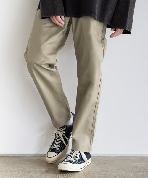Dickies（ディッキーズ）の「Dickies TCツイルデニムテーパードイージーパンツ（その他パンツ・メンズ・ブラック系/チャコール/ブラック/カーキ/ベージュ/ブルー系・M/LL/L）」の9枚目の写真