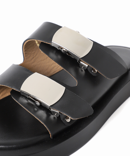 セール】《別注》【CAMINANDO/カミナンド】LEATHER BUCKLE