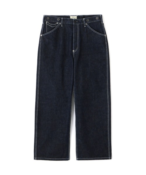 schott ワイドシルエット デニムパンツ 濃紺 アメカジ ショット Schott 13オンス ジーンズ ワイドシルエットデニム