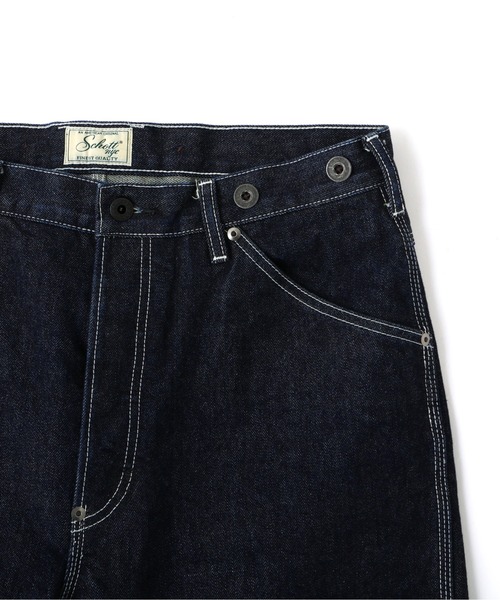 schott（ショット）の「Schott/ショット/LOT.926 FP WIDE DENIM PANTS/ファイアプルーフ ワイド デニムパンツ（デニムパンツ・メンズ・インディゴブルー・30/32/34/36）」の10枚目の写真