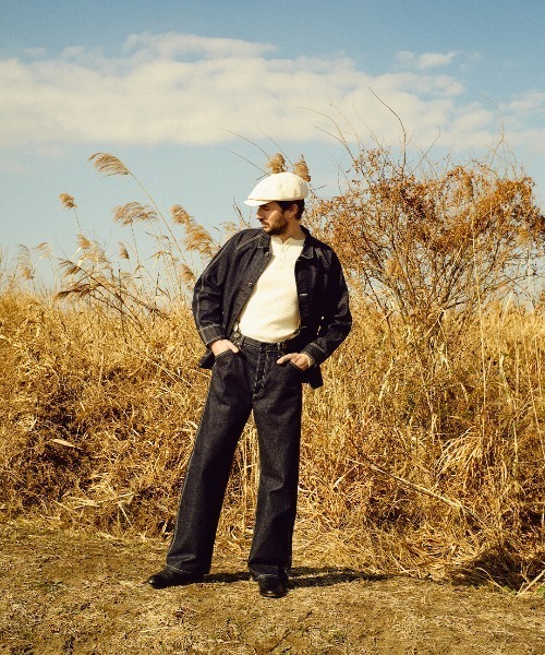 schott（ショット）の「Schott/ショット/LOT.926 FP WIDE DENIM PANTS/ファイアプルーフ ワイド デニムパンツ（デニムパンツ・メンズ・インディゴブルー・30/32/34/36）」の3枚目の写真