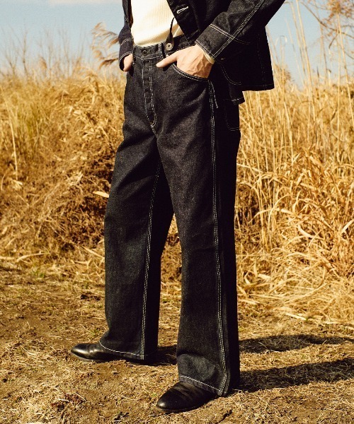 Schott/ショット/LOT.926 FP WIDE DENIM PANTS/ファイアプルーフ