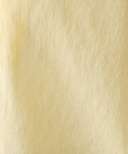 COLLAGE GALLARDAGALANTE（コラージュガリャルダガランテ）の「ジップドロストシアーブラウス/WEB限定（シャツ/ブラウス・レディース・レモンイエロー/ホワイト/ネイビー・FREE）」の19枚目の写真