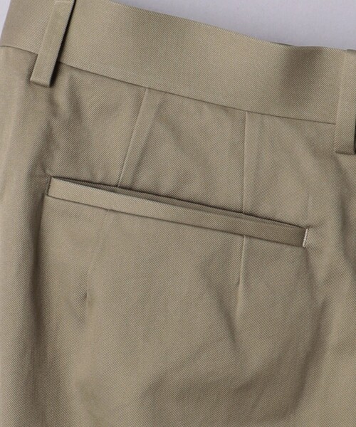 SCYE BASICS（サイベーシックス）の「＜SCYE BASICS＞  Cotton Pleated Trousers/コットン プリーツ トラウザーズ（その他パンツ・メンズ・ネイビー/ベージュ・40/38/36）」の6枚目の写真