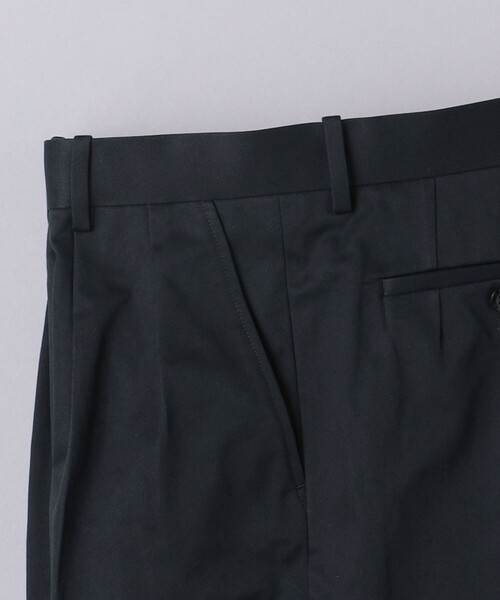 SCYE BASICS（サイベーシックス）の「＜SCYE BASICS＞  Cotton Pleated Trousers/コットン プリーツ トラウザーズ（その他パンツ・メンズ・ネイビー/ベージュ・40/38/36）」の12枚目の写真