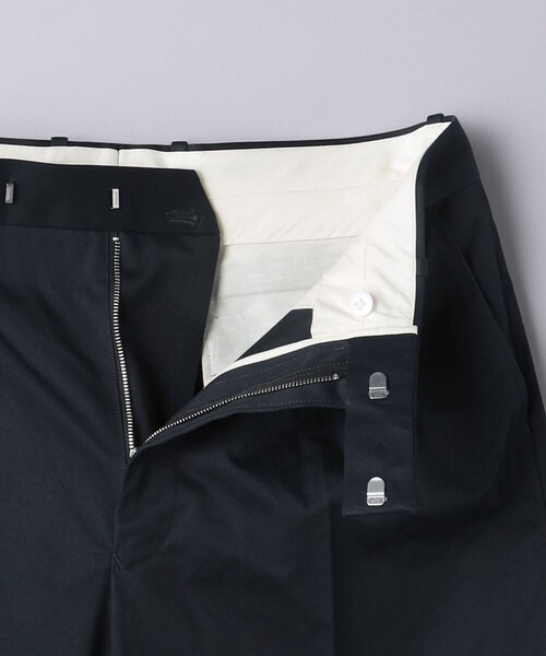 SCYE BASICS（サイベーシックス）の「＜SCYE BASICS＞  Cotton Pleated Trousers/コットン プリーツ トラウザーズ（その他パンツ・メンズ・ネイビー/ベージュ・40/38/36）」の13枚目の写真