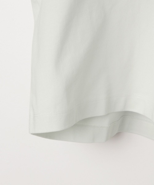 HEREIAM(ヘレイアム)の「【HEREIAM】吸水速乾&接触冷感/スキッパーラガーシャツ(Tシャツ/カットソー・レディース・ブラック/ライトグレー・FREE)」の20枚目の写真