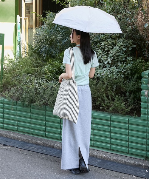 フォクシー カタログ掲載 麻混 折りたたみ 日傘 フォクシー