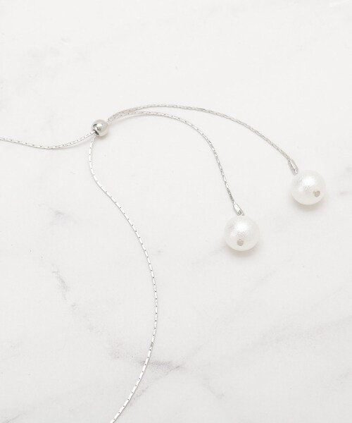 SHOO・LA・RUE（シューラルー）の「シュリンクパールネックレス（ネックレス・レディース・ピンクゴールド/ゴールド/シルバー・00）」の7枚目の写真