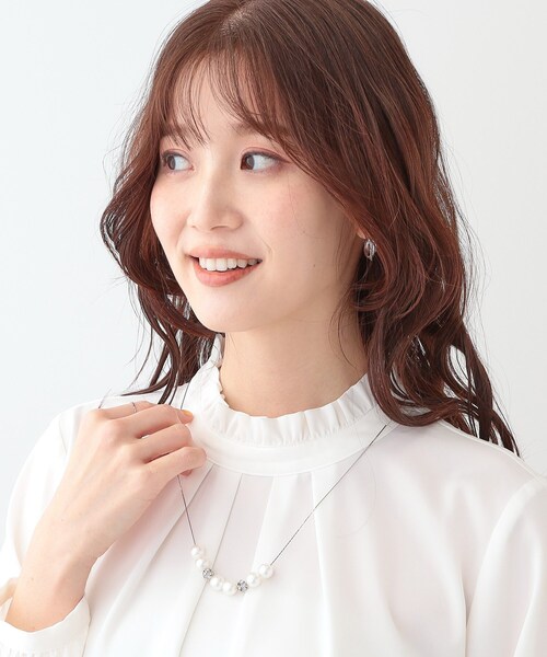 SHOO・LA・RUE（シューラルー）の「シュリンクパールネックレス（ネックレス・レディース・ピンクゴールド/ゴールド/シルバー・00）」の8枚目の写真