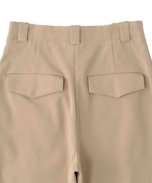 DRESSLAVE（ドレスレイブ）の「cuprime stretch tarperd trousers(キュプラストレッチテーパードトラウザー)（スラックス・レディース・ベージュ/ブラック・36/38）」の17枚目の写真